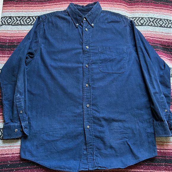 consensus sportswear Other - Blue corduroy Consensus button up shirt size M.